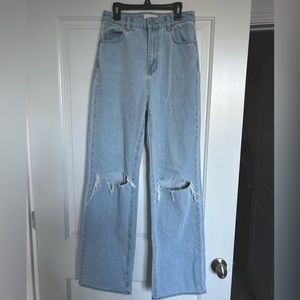 Rolla's Jeans - Heidi High Rise Loose Straight Jeans size 25
